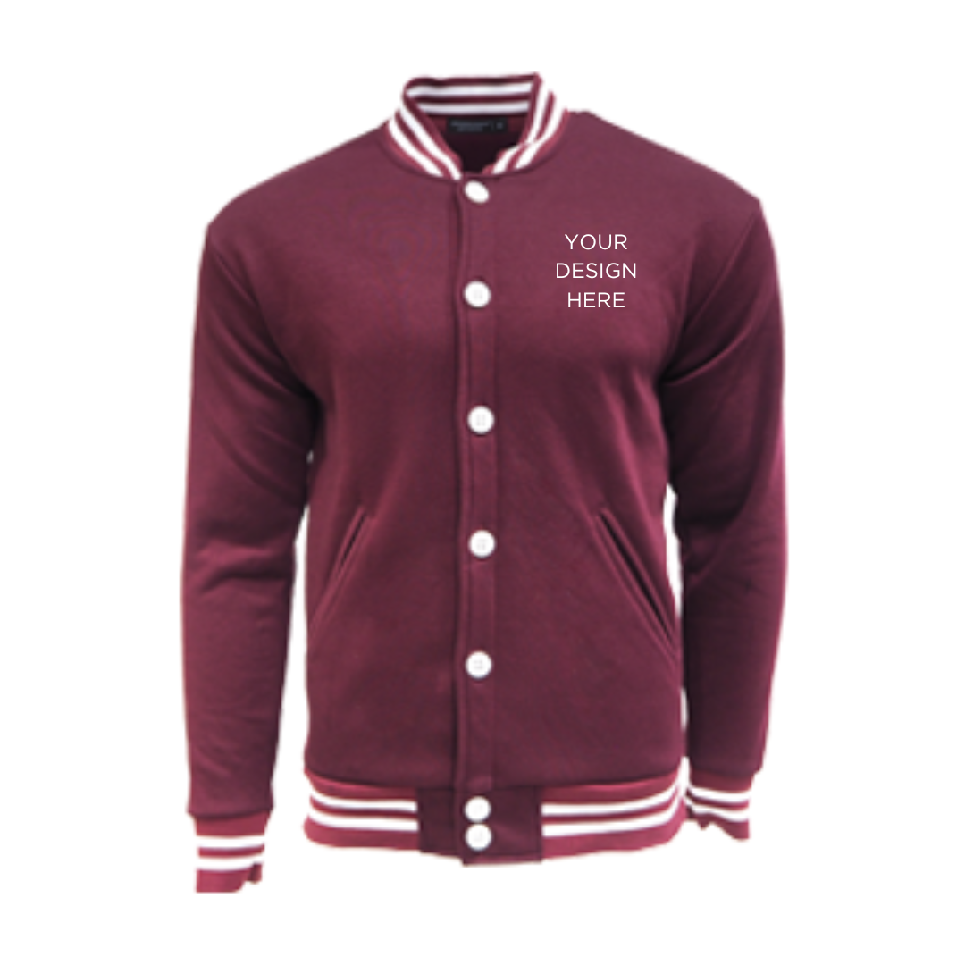 Varsity Jacket - Maroon