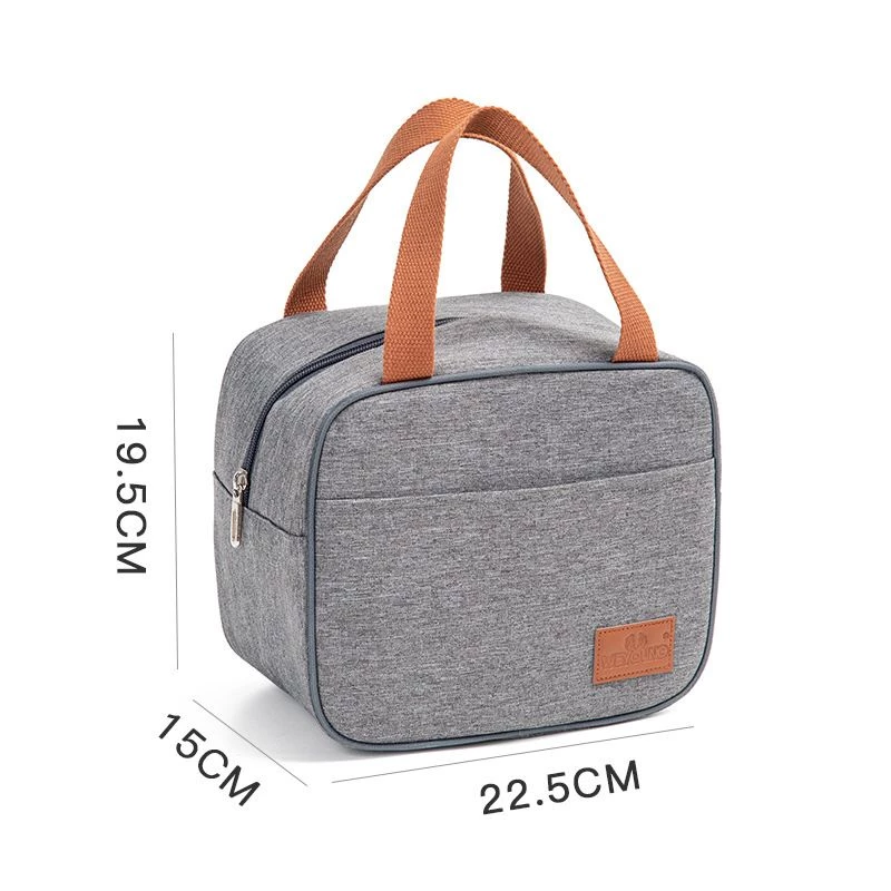 Thermal Lunch Bag for Men & Women Multi-size Insulated Lunch Box Bag - J Portable