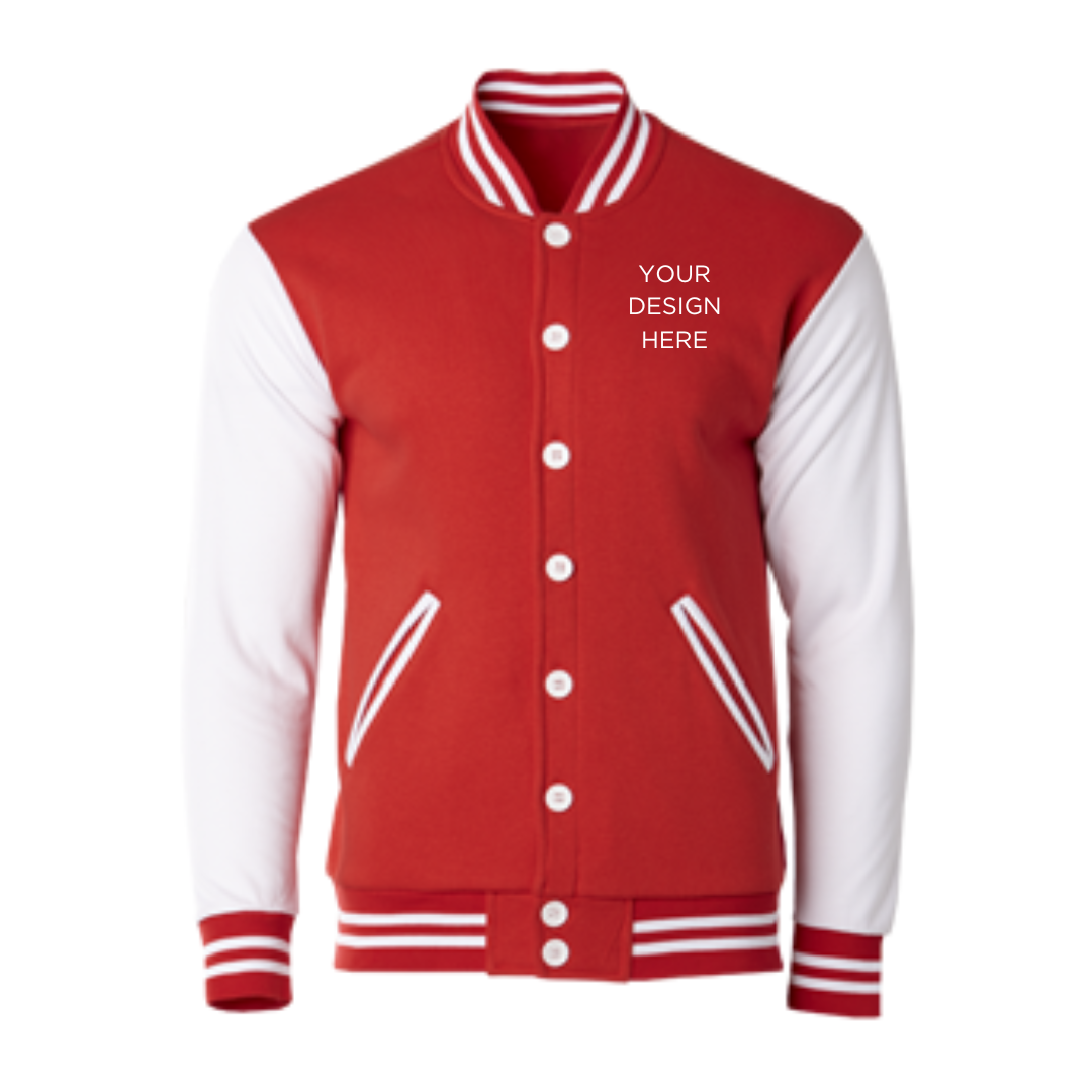 Varsity Jacket - Red/White