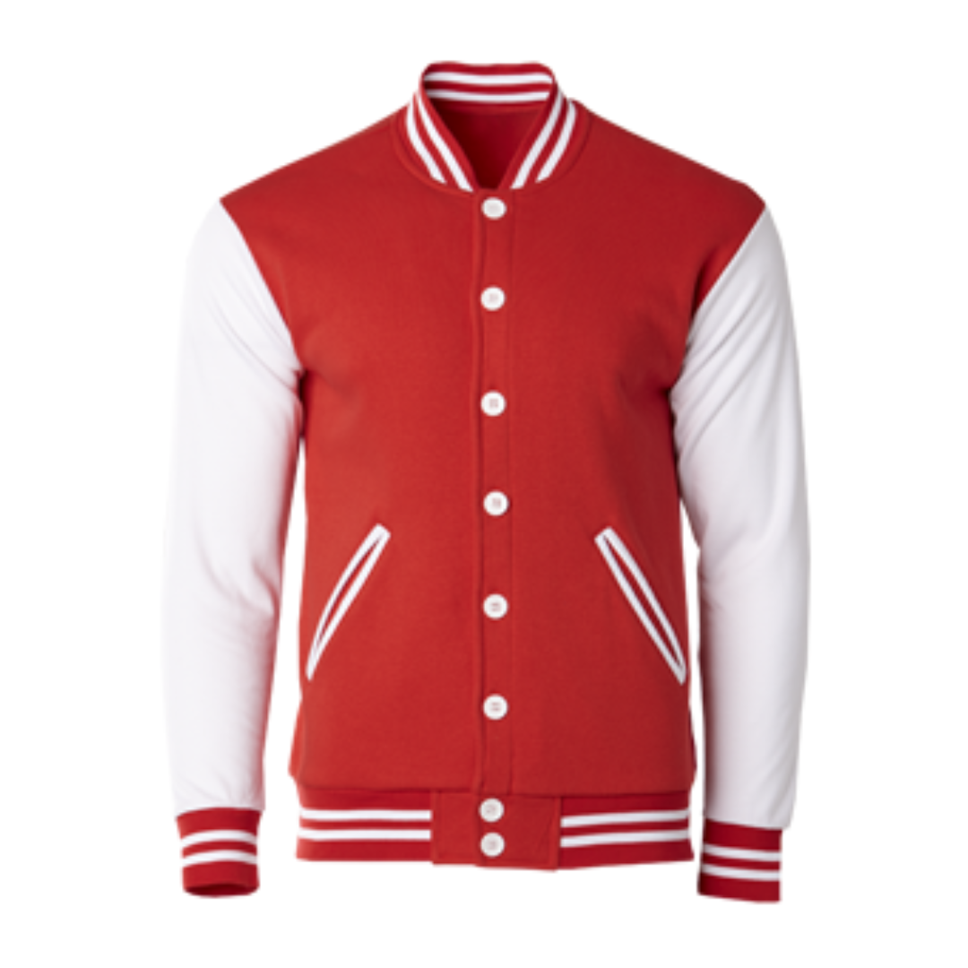 Varsity Jacket - Red/White