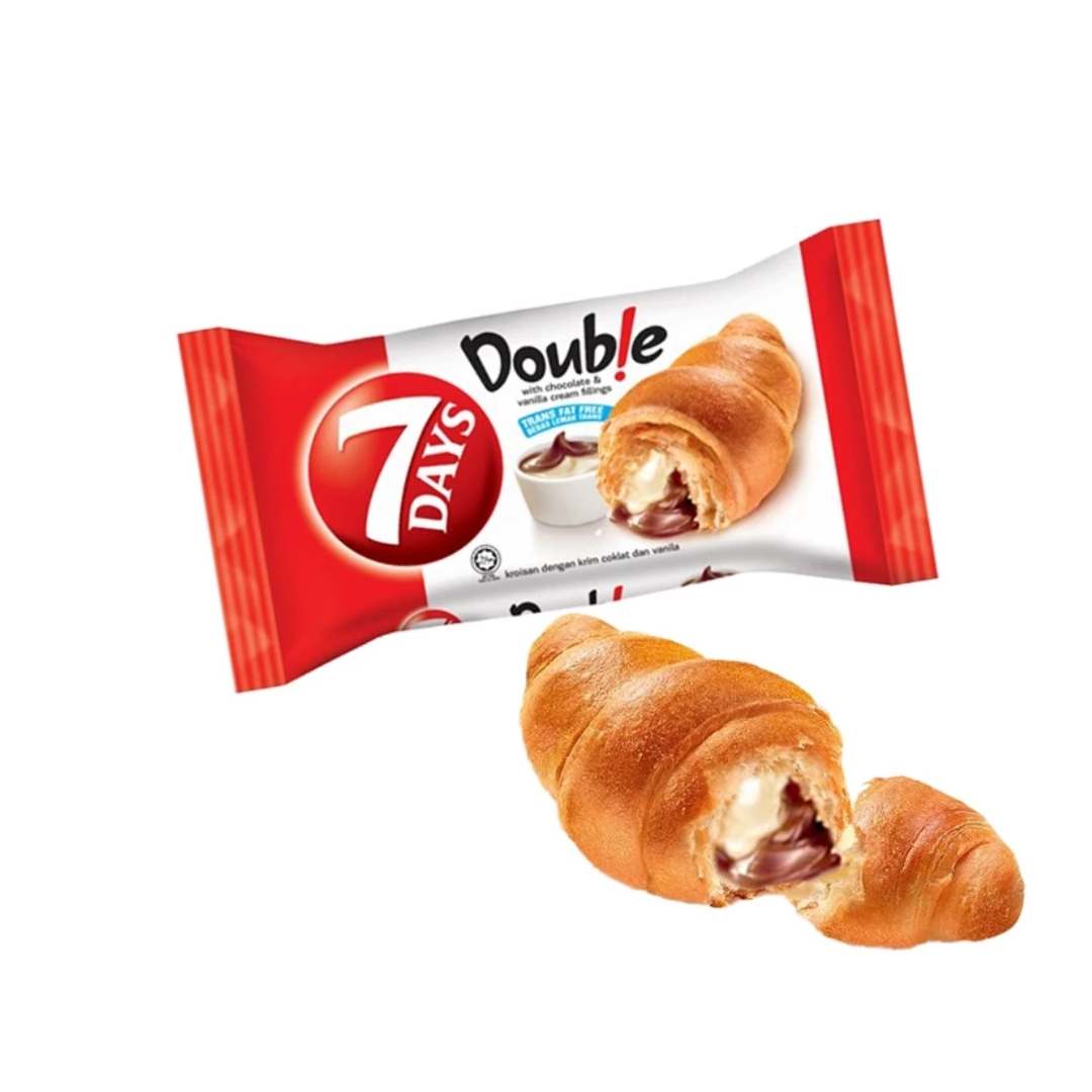 7DAYS Croissant 60g Chocolate Vanilla