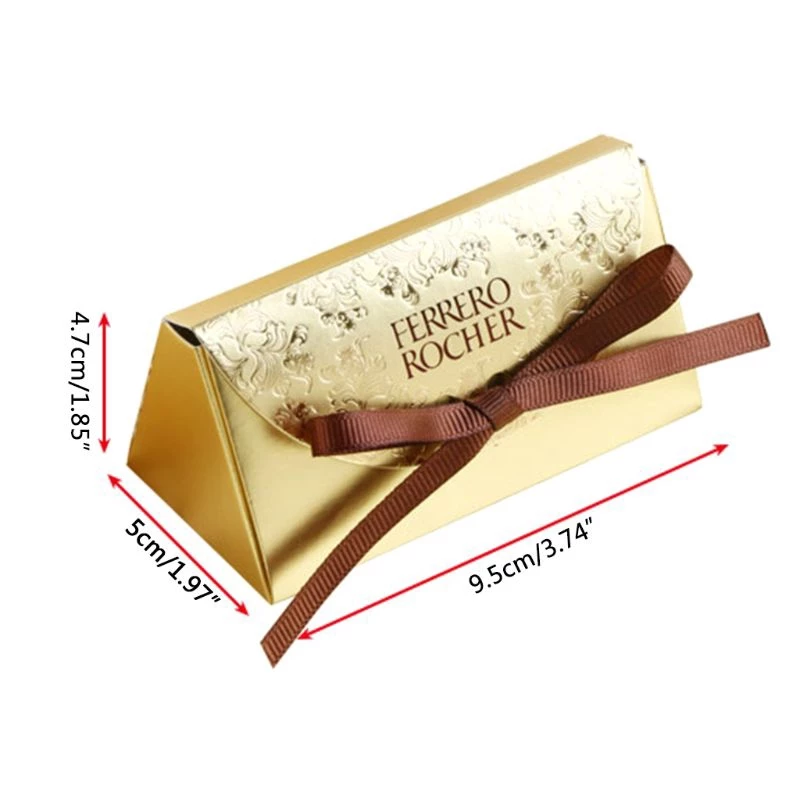 Ferrero Rocher 2-Piece Gift Box | Elegant Gold Packaging | Halal