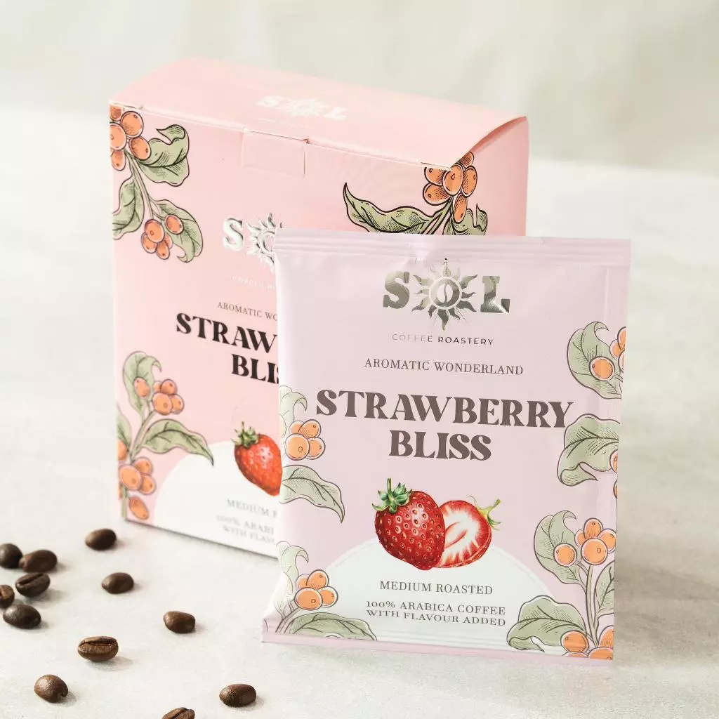 Drip Coffee 100% Arabica Strawberry Bliss 10g x 5 sachets