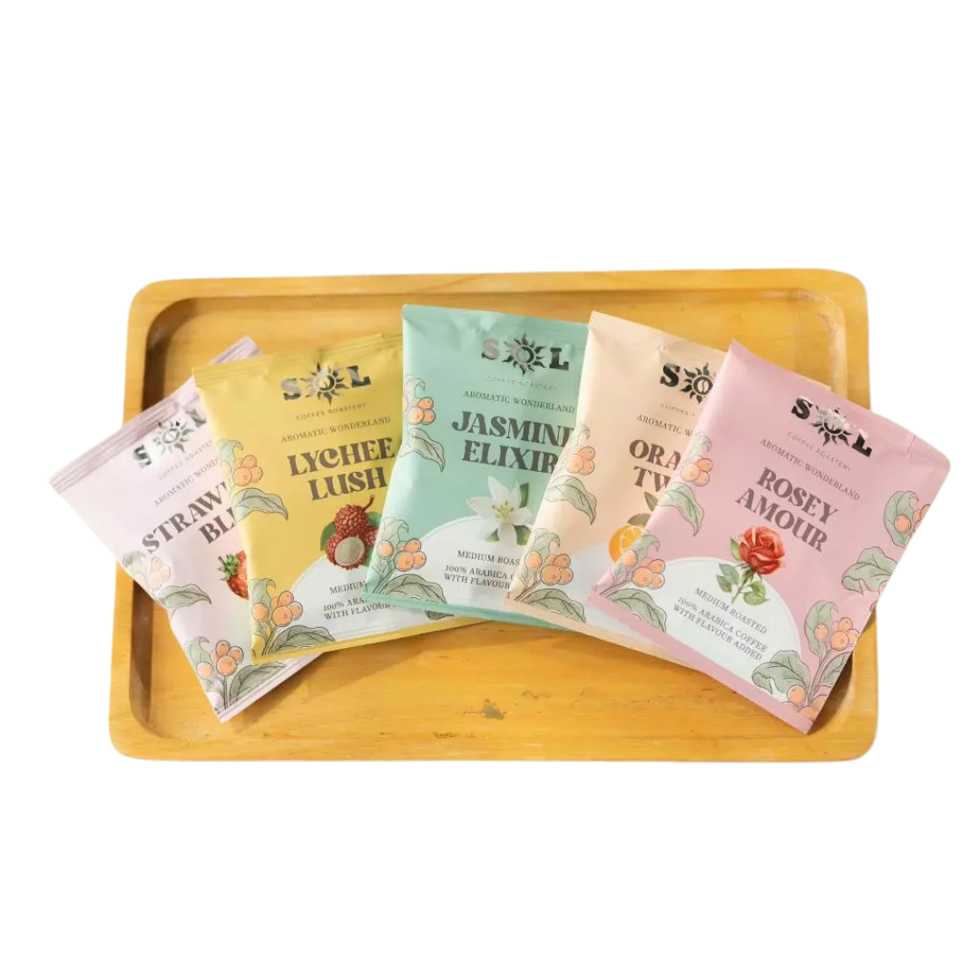 Drip Coffee 100% Arabica Strawberry Bliss 10g x 5 sachets