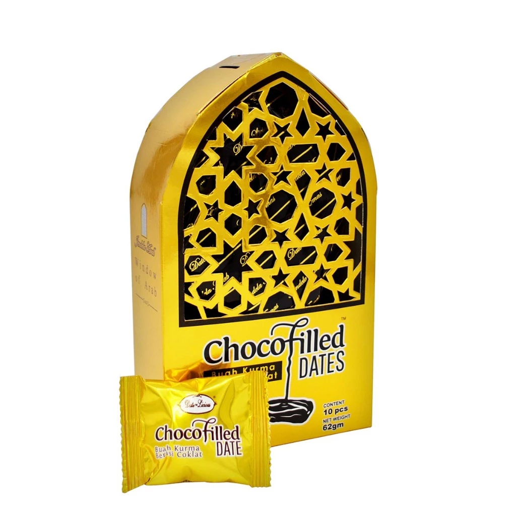 Jendela Arab Choco-Filled Dates | 10pcs | Halal
