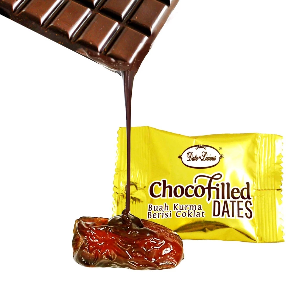 Jendela Arab Choco-Filled Dates | 10pcs | Halal