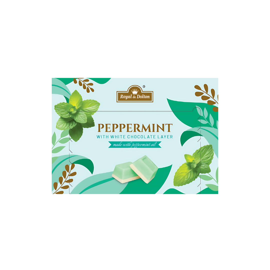 Peppermint with White Chocolate Layer (70g)