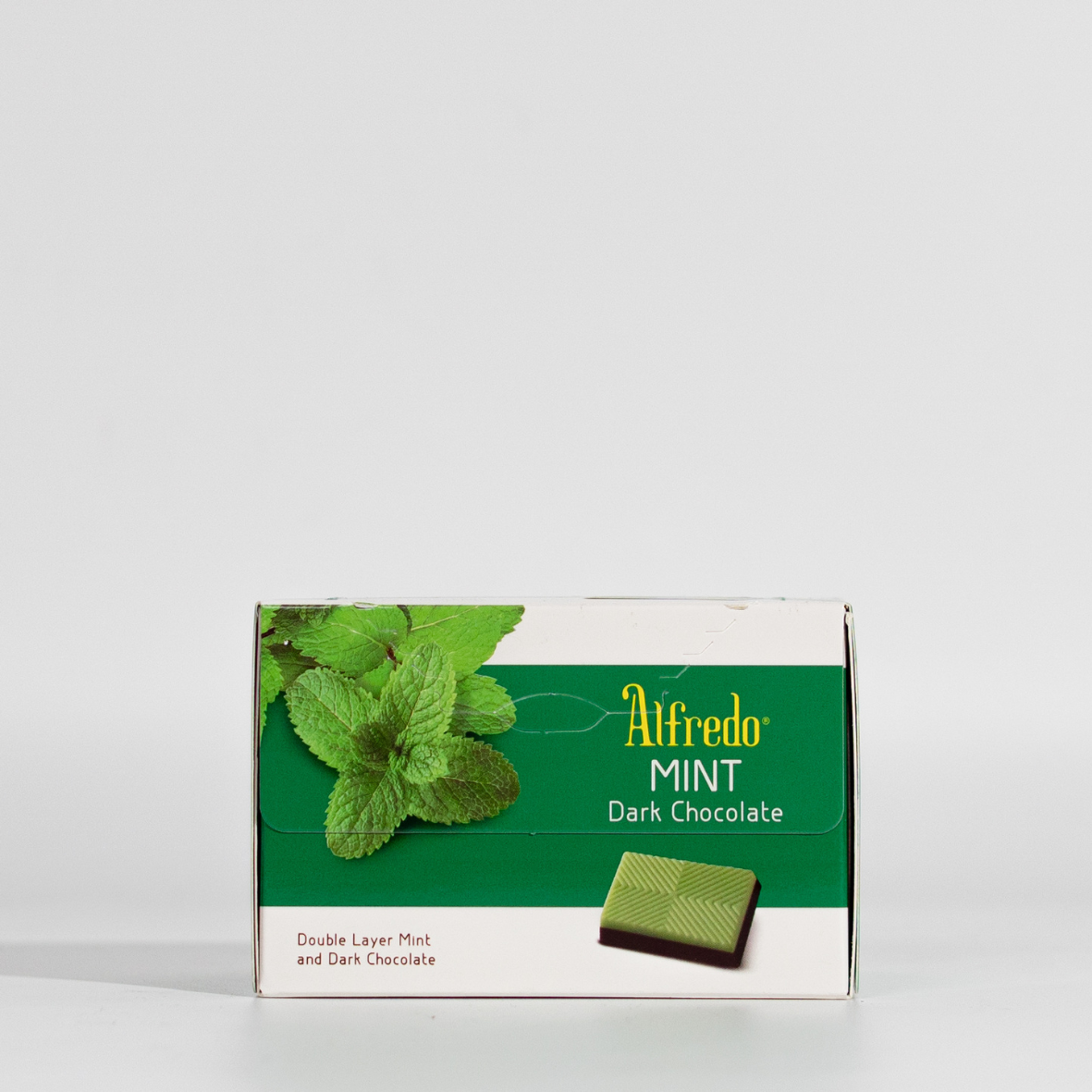 Alfredo Double Layer Mint Dark Chocolate 60G