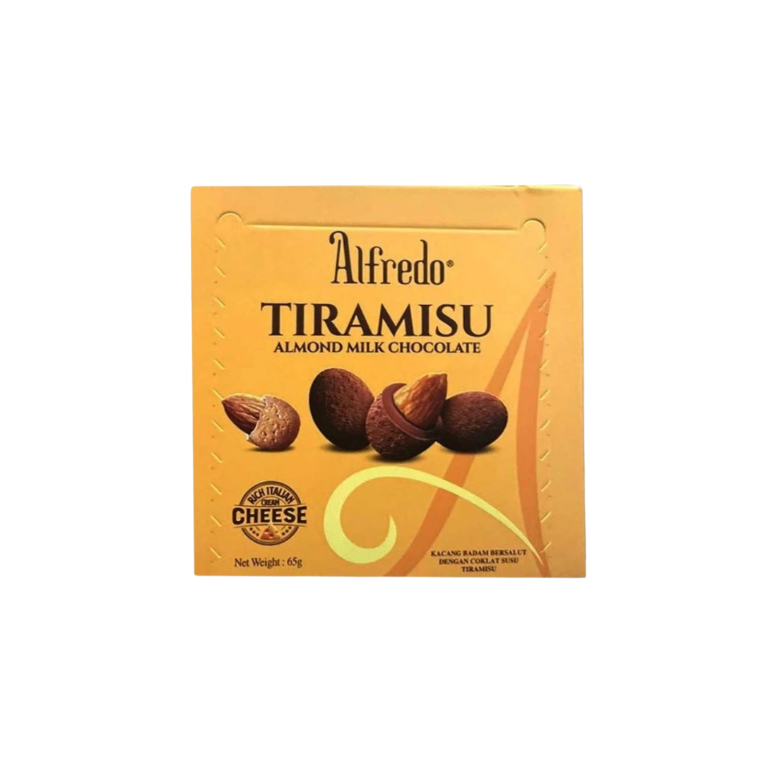 Alfredo Tiramisu Cheese Almond Milk Chocolate  65G