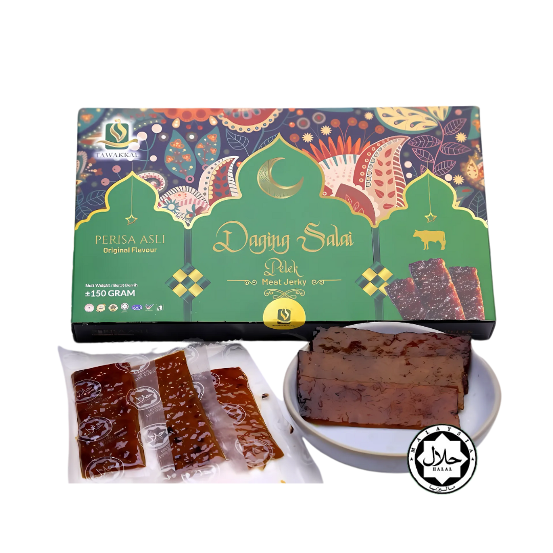 Premium Box Daging Salai Asli – 150g (Halal Certified)