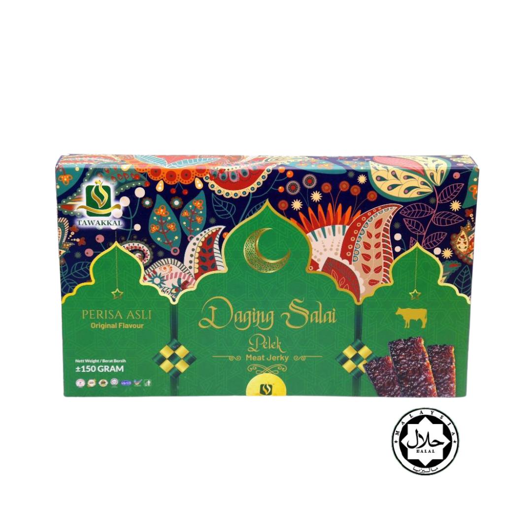 Premium Box Daging Salai Asli – 150g (Halal Certified)