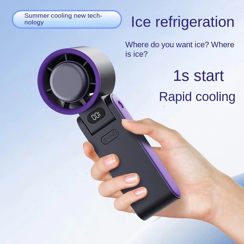 SWISH handheld fan Purple