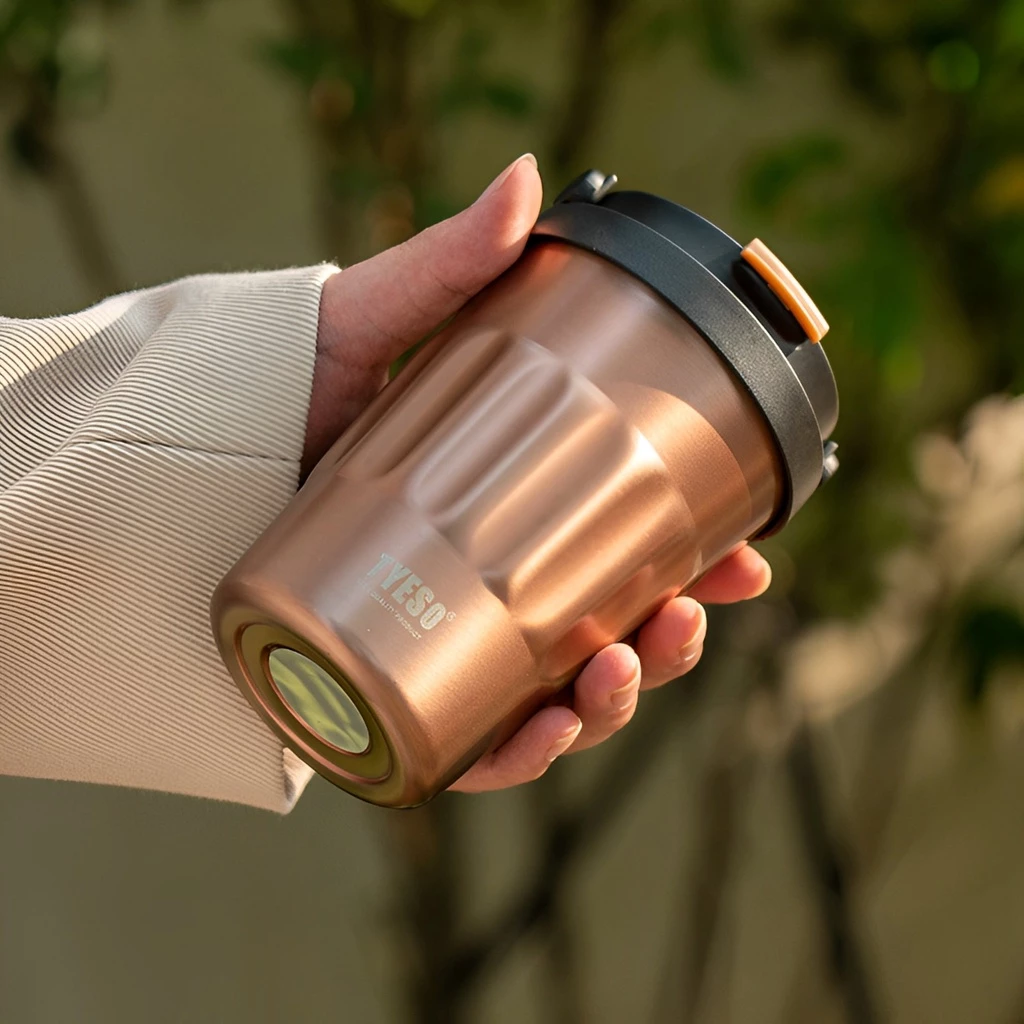 TYESO Coffee Mug 400ml Gold
