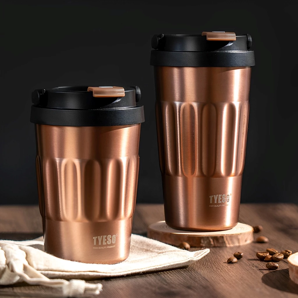 TYESO Coffee Mug 400ml Gold