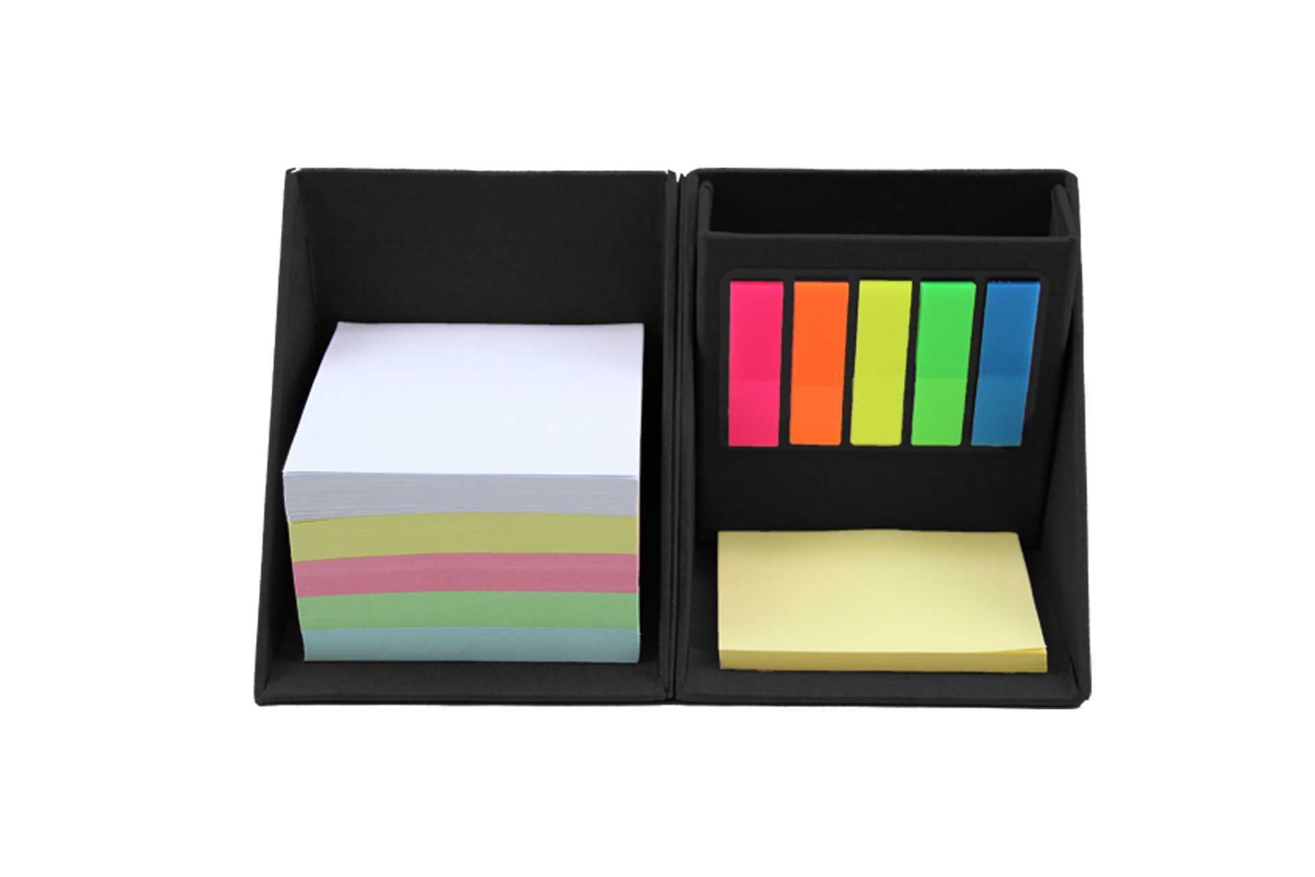 THE CUBE - Sticky Memo Box - Black