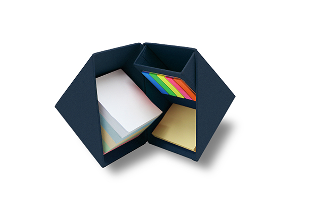 THE CUBE - Sticky Memo Box - Black