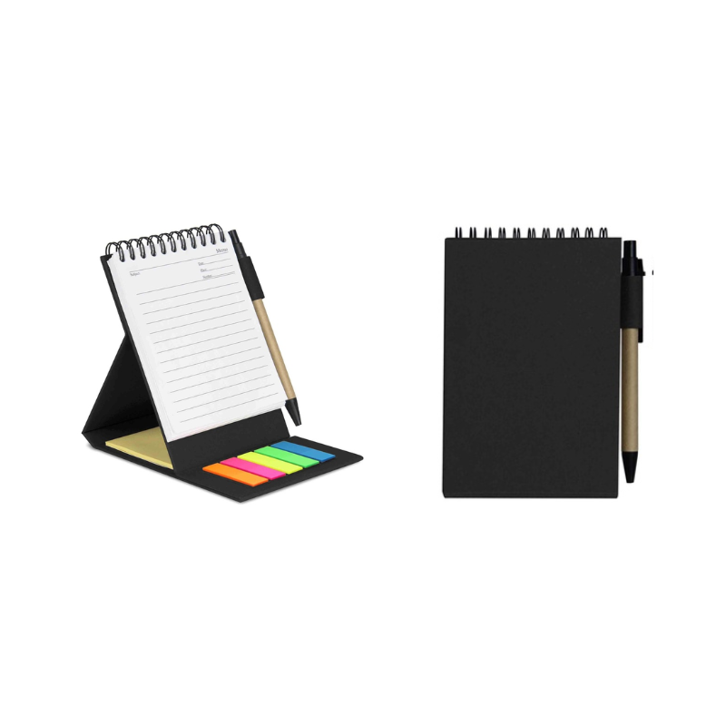 SCRIBBLE - Eco Notepad Set - Black