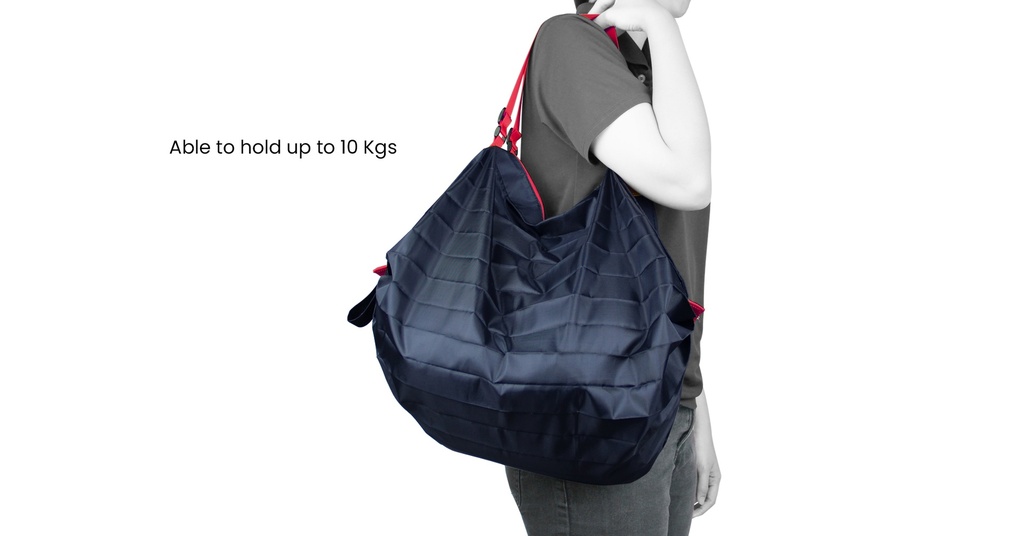 KWIK - Foldable Shopping Bag (Blue)