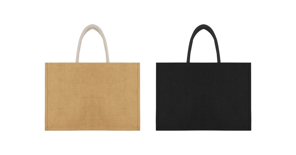 Jute Tote Bag (8oz) - Beige