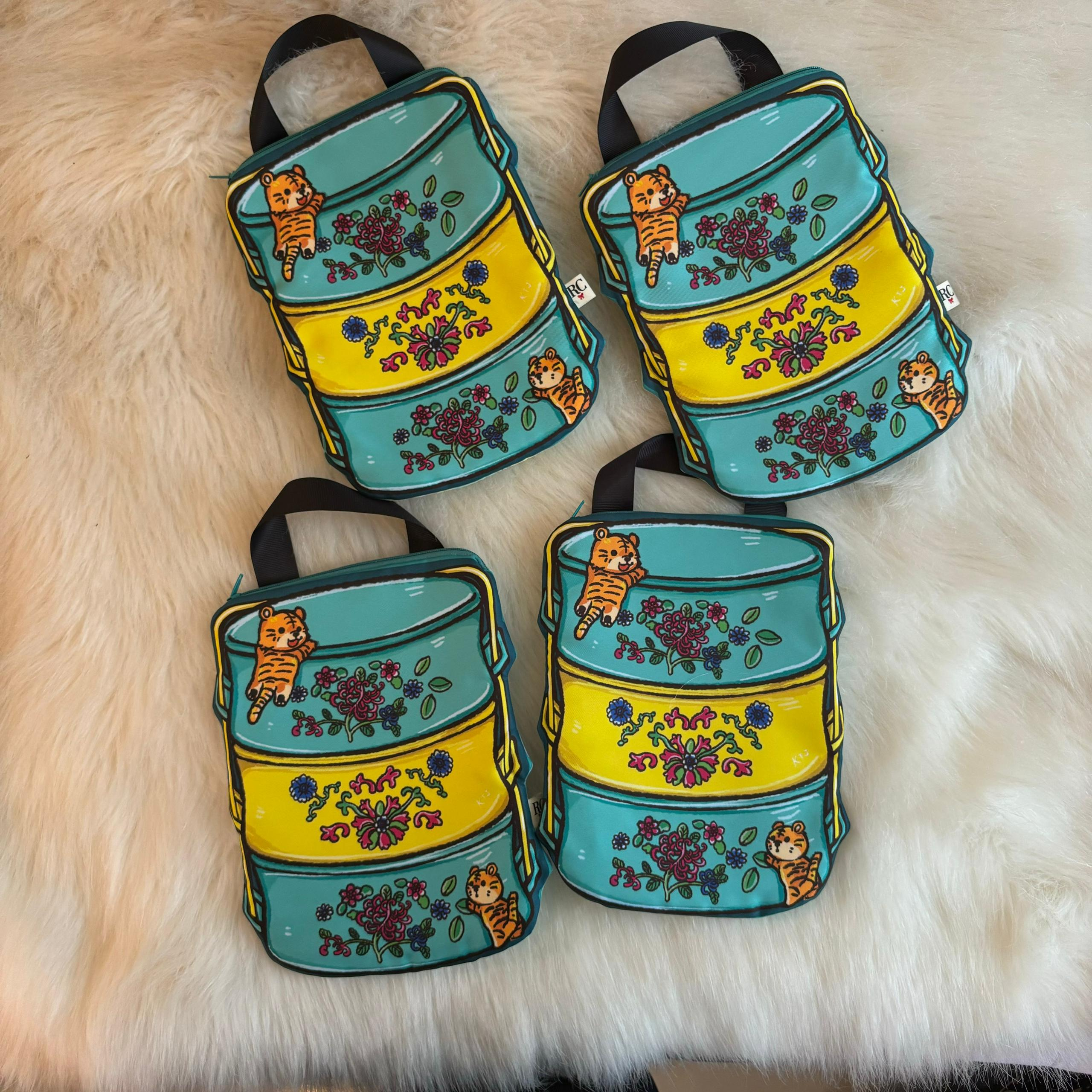 KTJ Tiffin Zipper Pouch