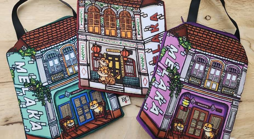 KTJ Melaka Heritage House Utility Pouch