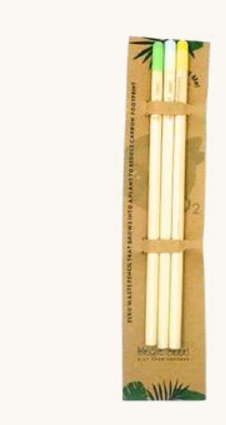 Magic Seed Customised 3 Pencil With Placecard