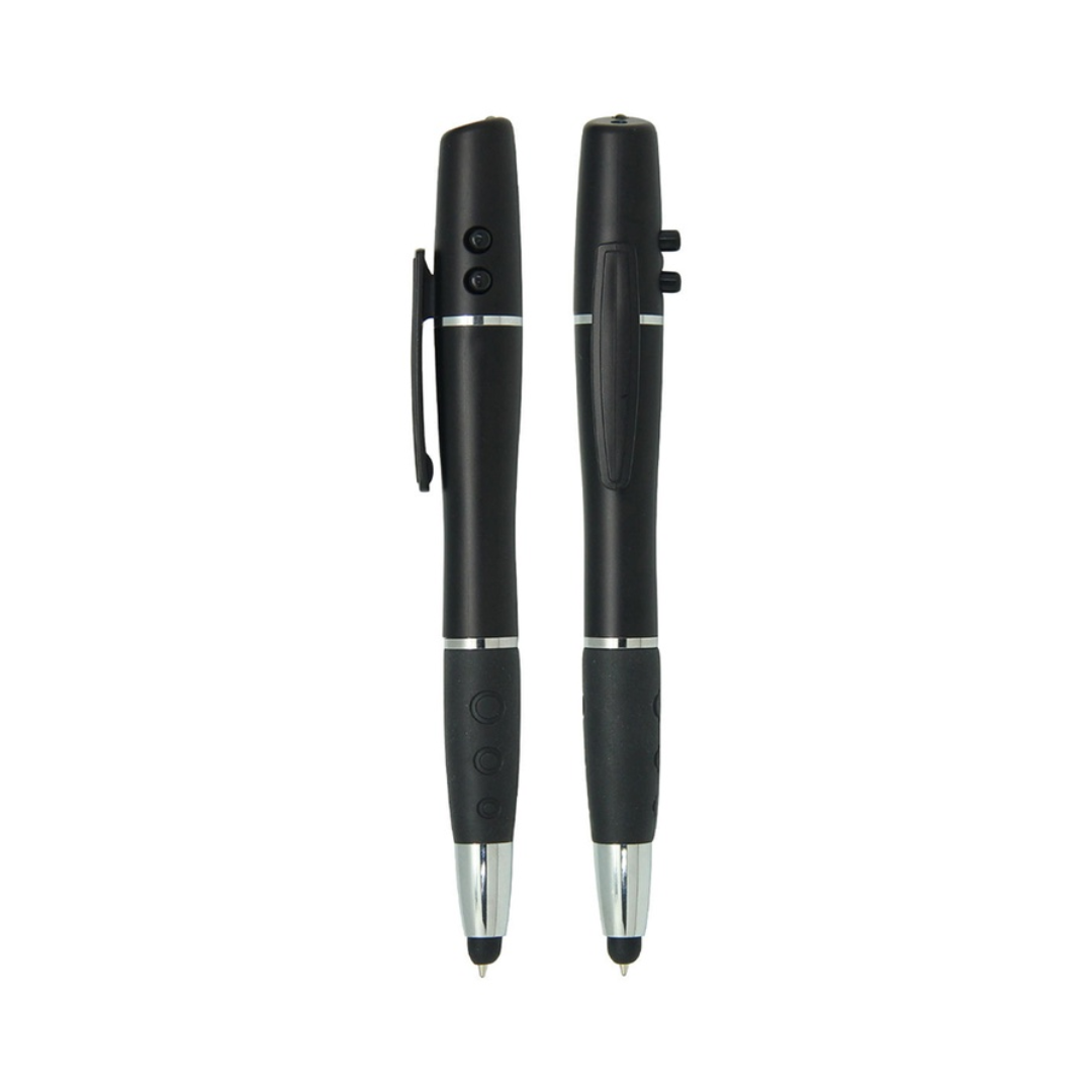 LED, Laser Pointer & Stylus Ball Gel Pen
