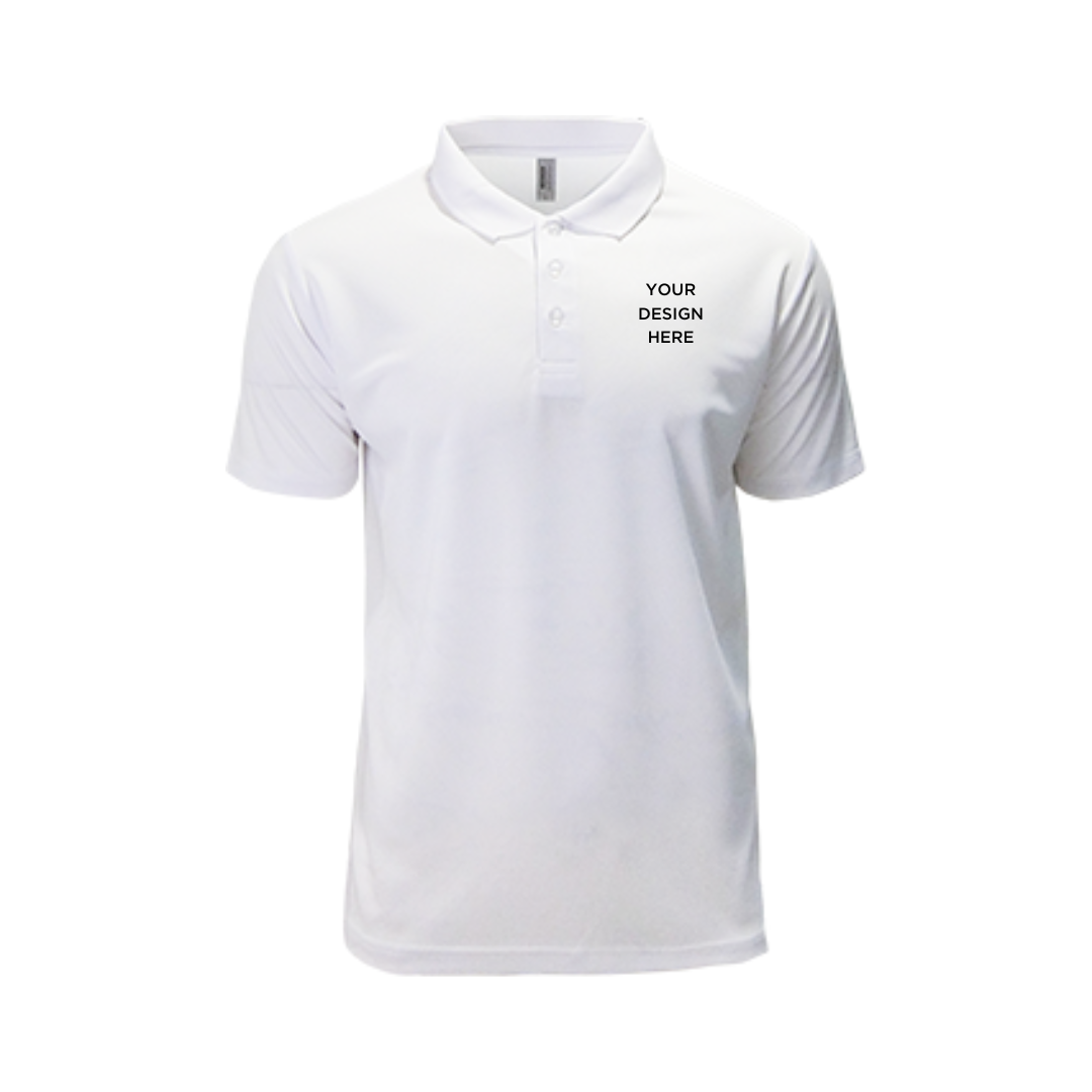 DRYtec Performance Polo White