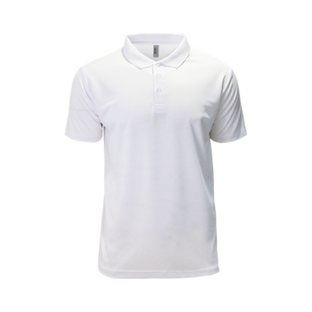 DRYtec Performance Polo White