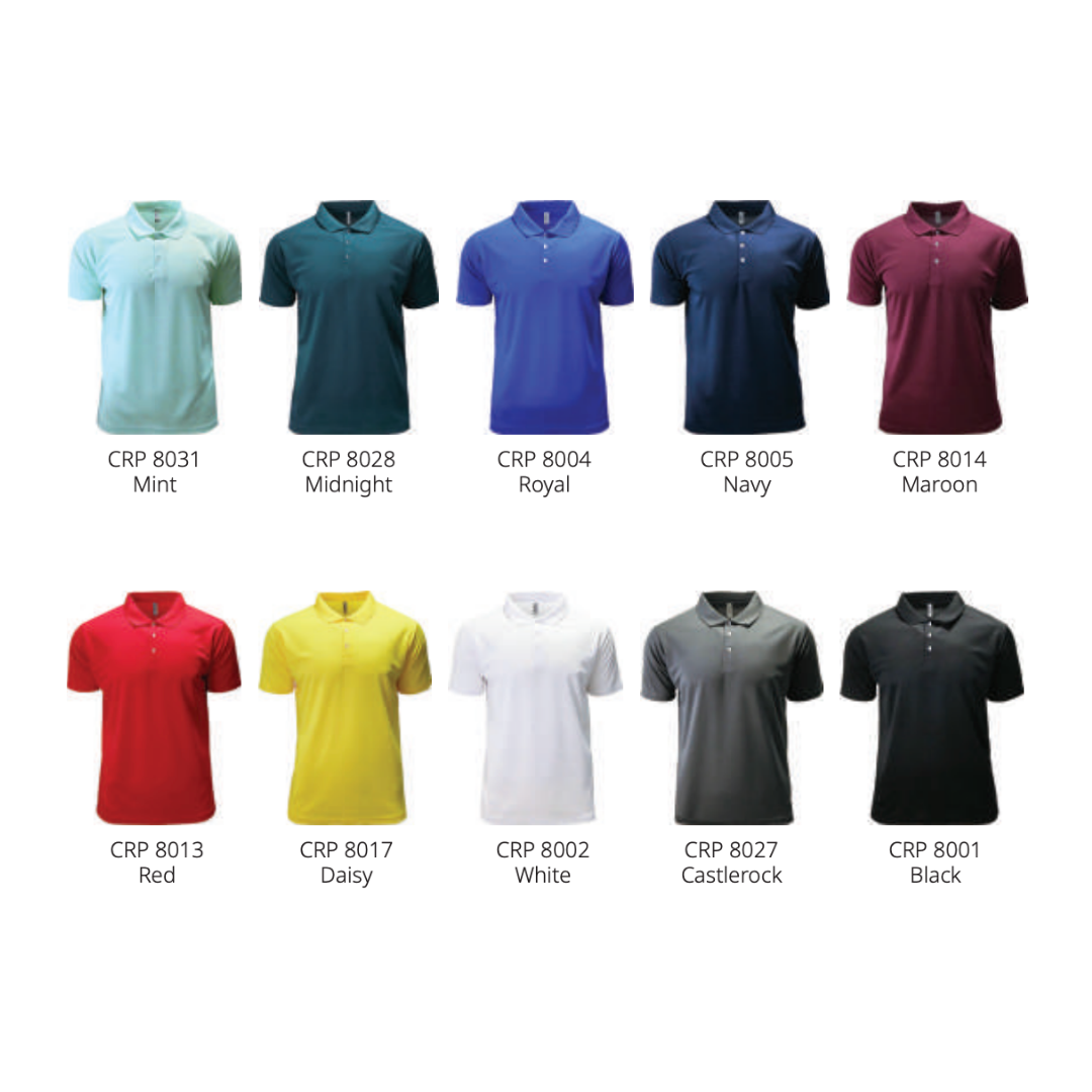 DRYtec Performance Polo Red