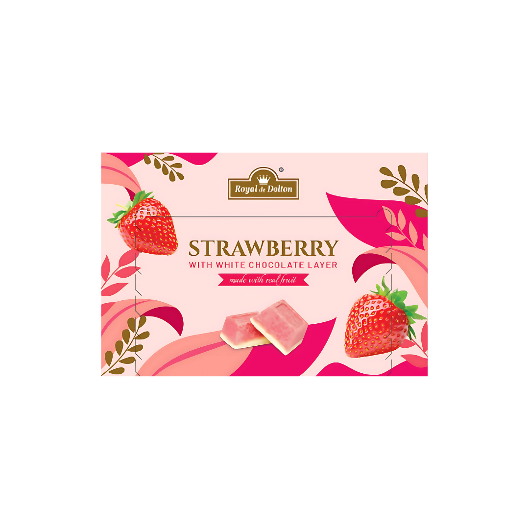 Strawberry With White Chocolate Layer (70g)