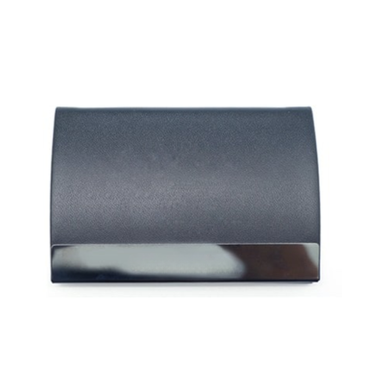 Class X PU Name Card Holder - Black