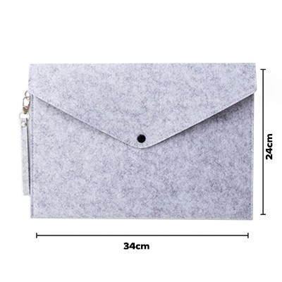 14″ Felt iPad and Document Carry Folder - Image 4