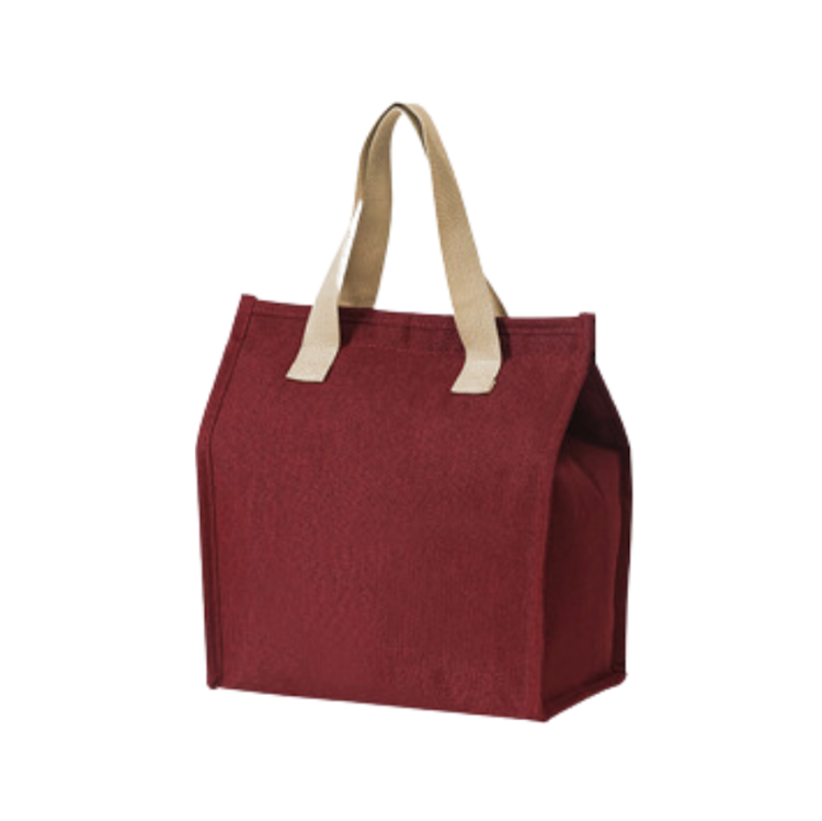 Insulated Thermal Polyester Lunch Bag - Red GTBG77