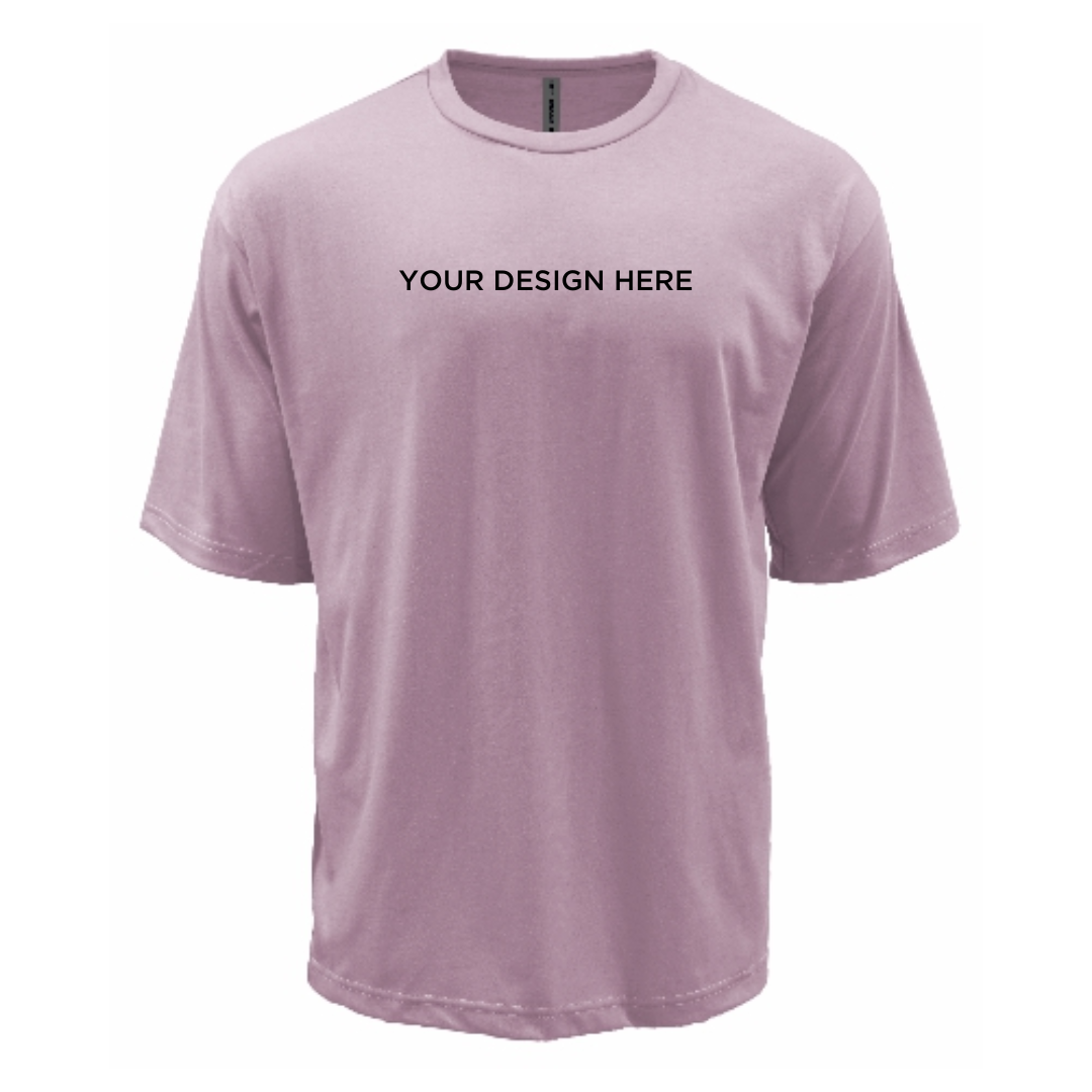 Oversized Crew Neck T-Shirt Elderberry