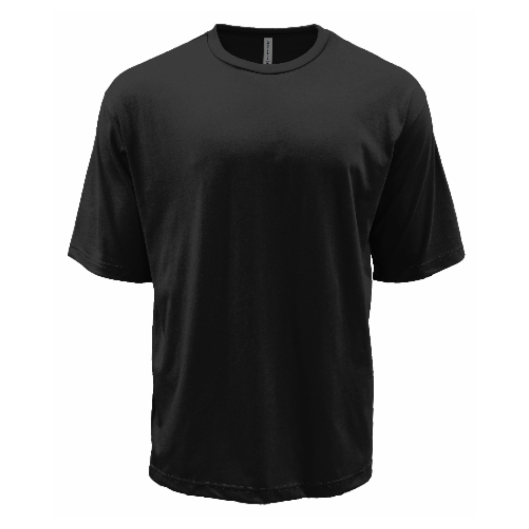 Oversized Crew Neck T-Shirt Black