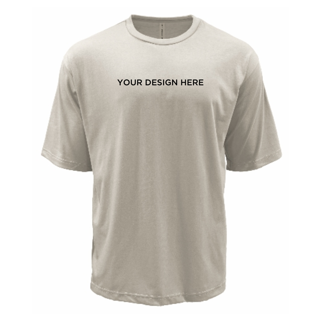 Oversized Crew Neck T-Shirt Sand