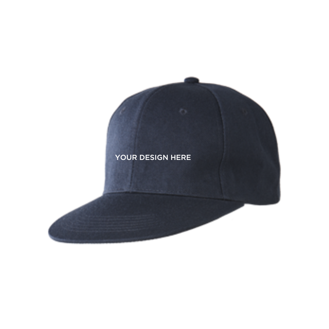 Snapback Acrylic Twill 6 Panel Cap Navy Blue