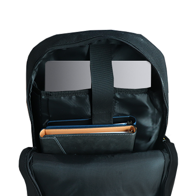 RE:U Travel Backpack - Black