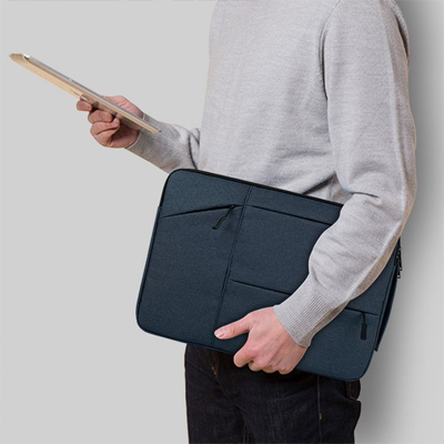 15.6'' Urban Waterproof Laptop Pouch - Dark Grey
