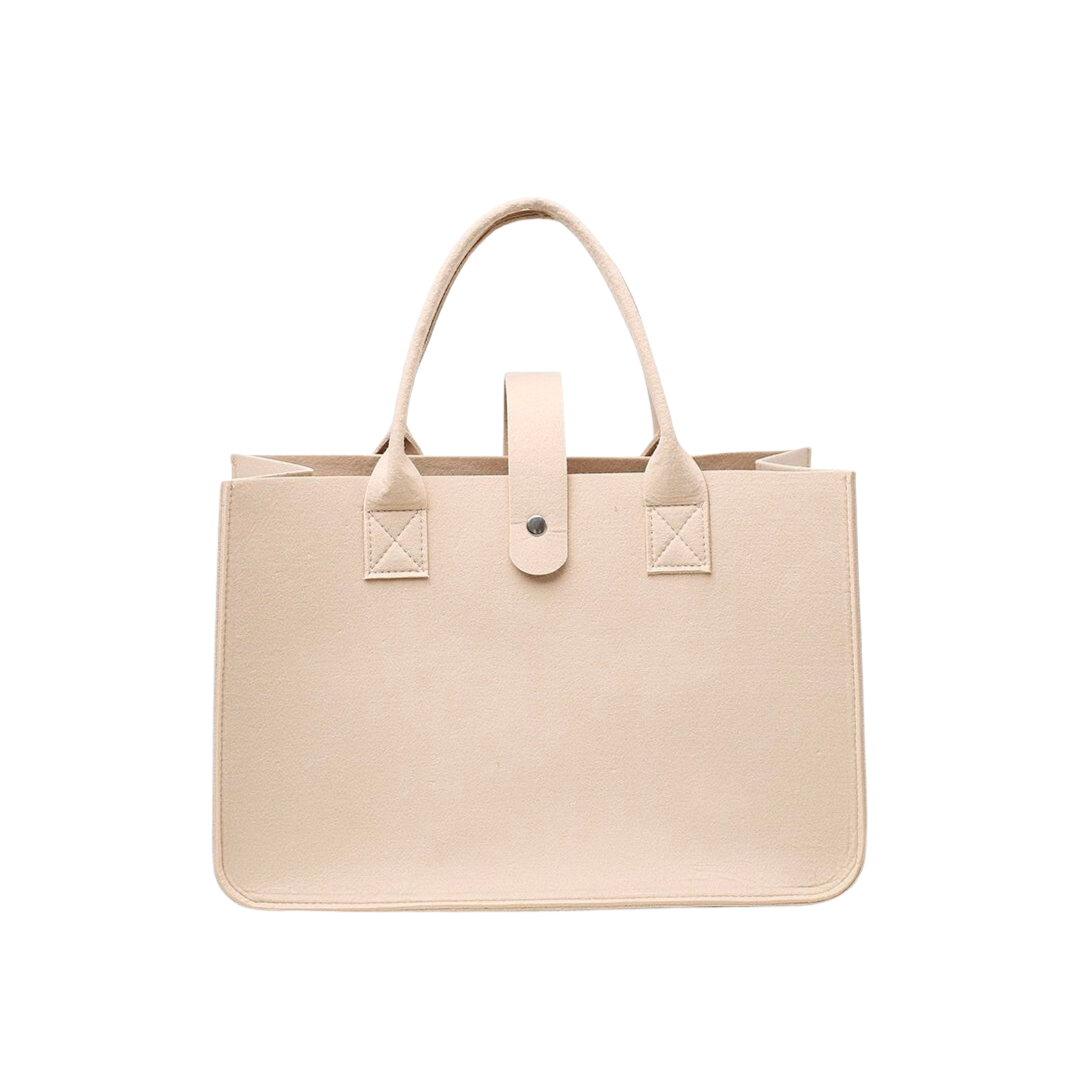 Felt Bag - Beige