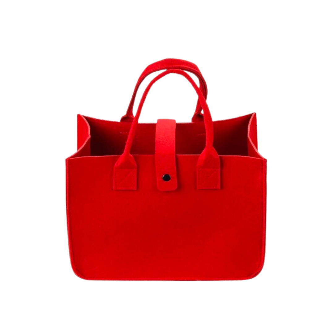 Felt Bag - Red
