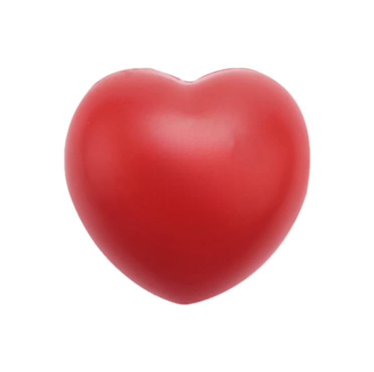 Heart Shaped Stress Reliever Ball (MOQ 100pcs)