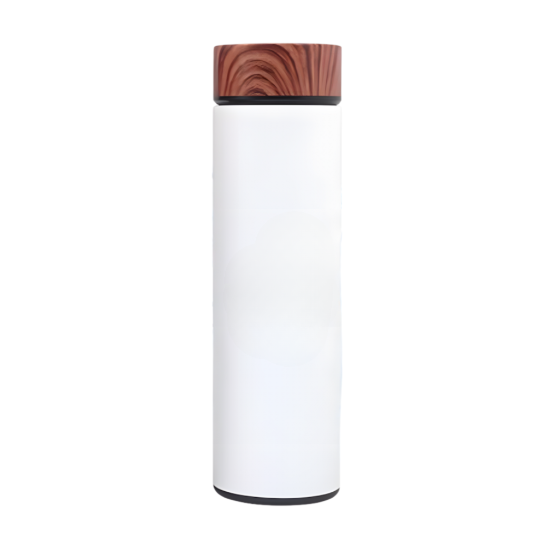 WOOD Premium Stainless Steel Thermos (500ml) - White