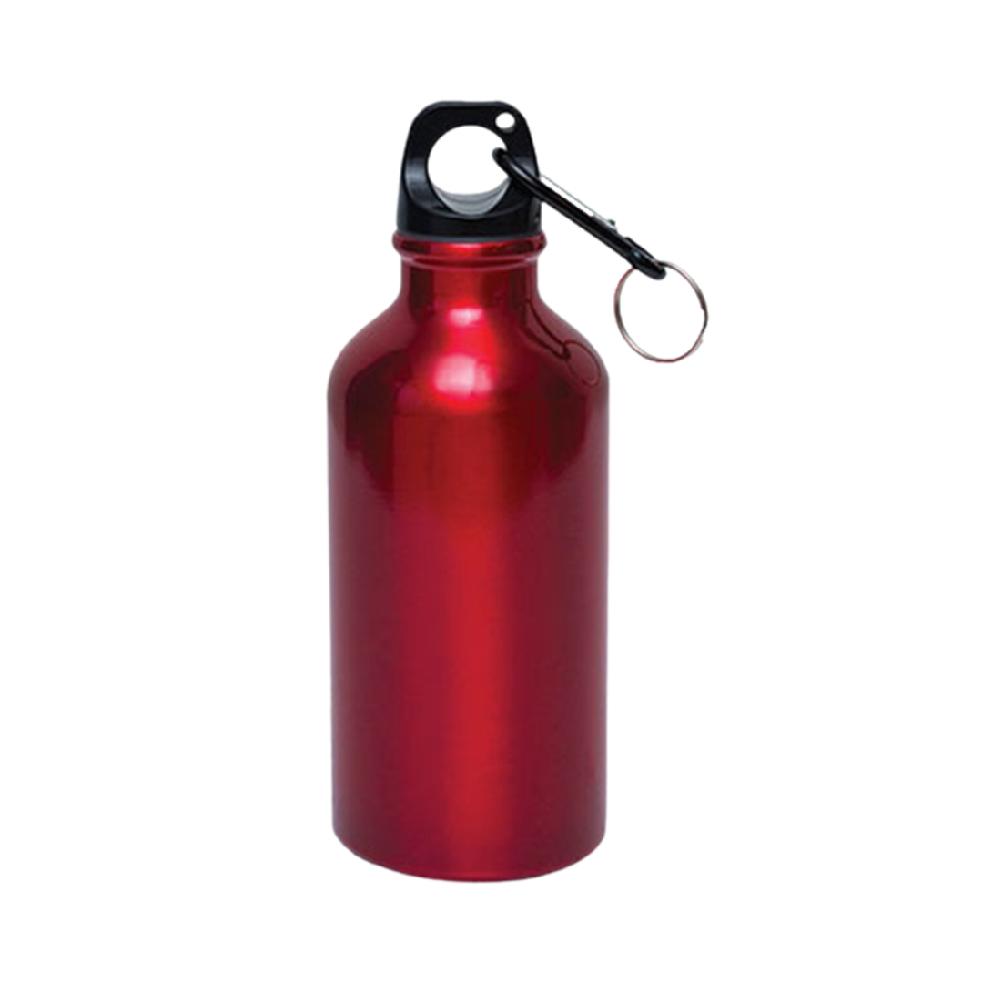 Aluminium Sports Bottle – 400ml - Red
