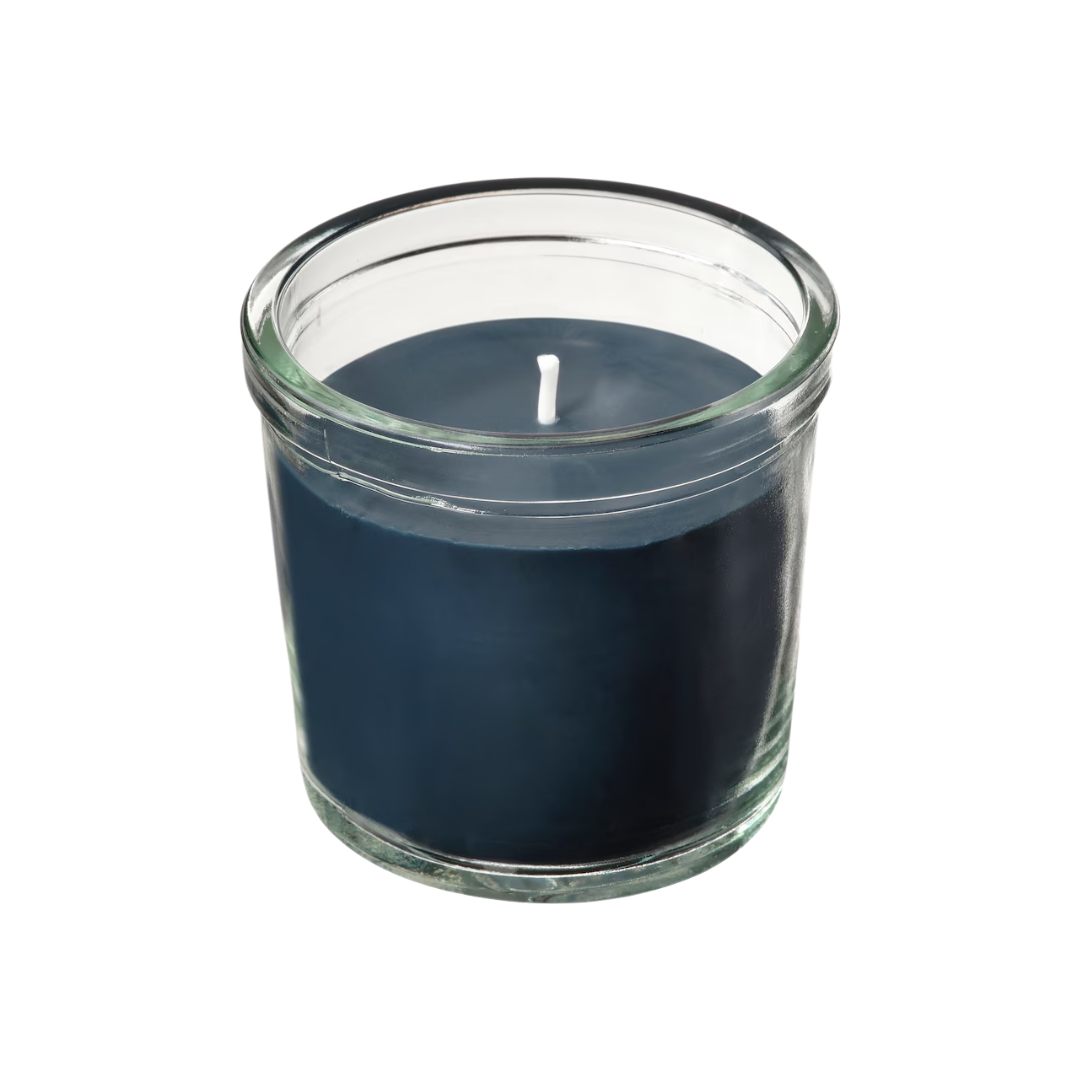 Scented Glass Candle | 20-Hour Burn Time - Vetiver