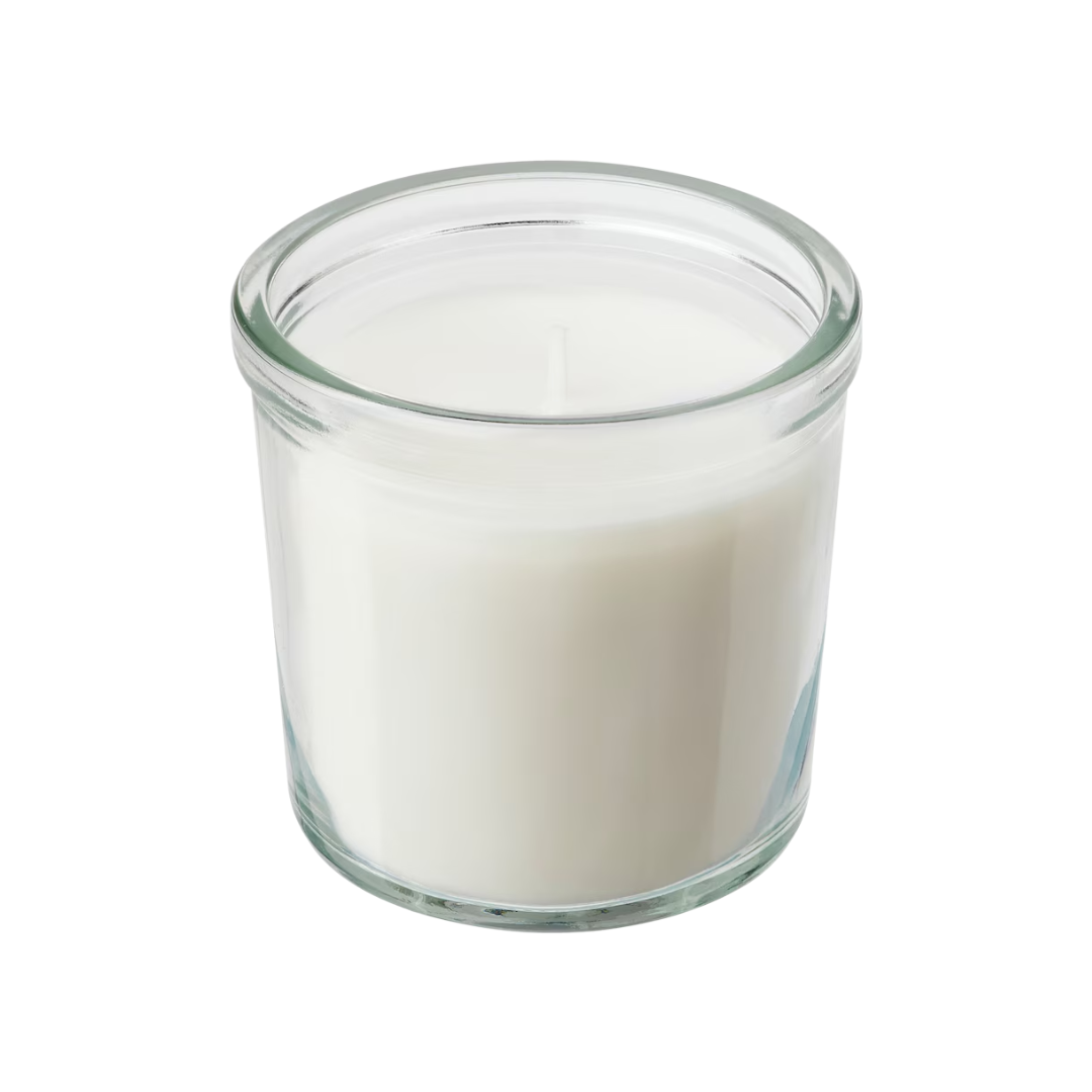 Scented Glass Candle | 20-Hour Burn Time - Scandinavian Woods