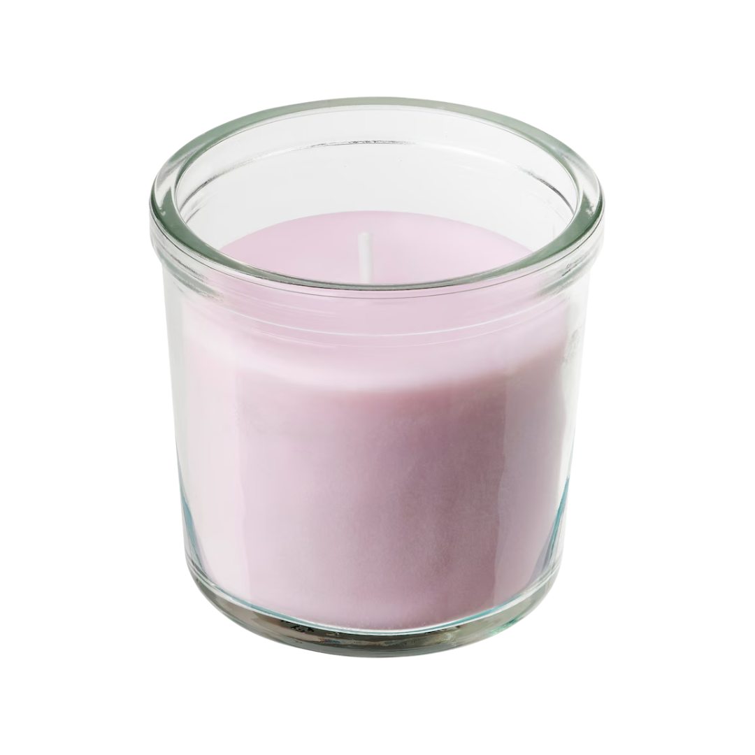 Scented Glass Candle | 20-Hour Burn Time - Jasmine