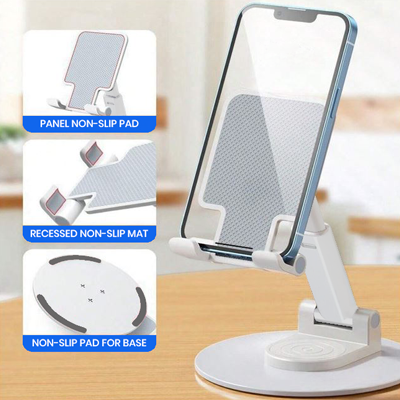 REVO 360° Rotatable Phone Holder - White - Image 3
