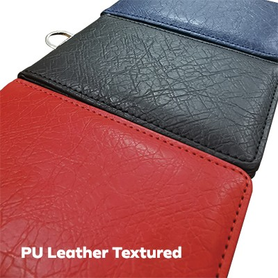 Magnetic PU ID Holder Flip Open Wallet - Image 2